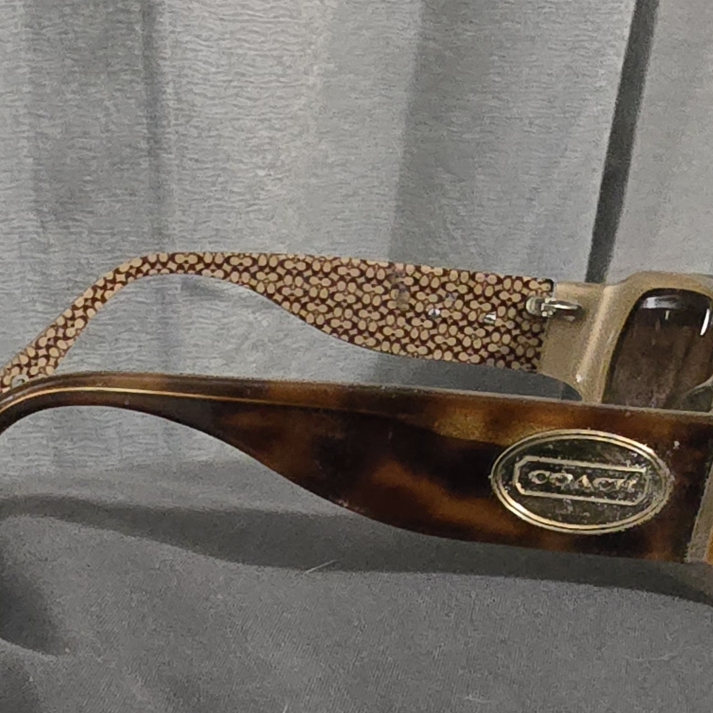 Coach Tortoise Shell Sunglasses - image 4